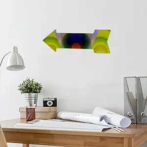 Eyes Space Arrow Iron Painting