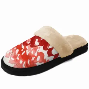 Men Calligraphic Landscape 001 Fuzzy Slippers