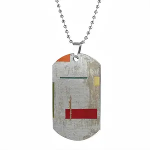 No Mind Dog Tag Pendant