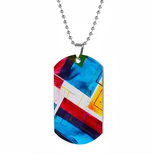 The Grexit Dog Tag Pendant