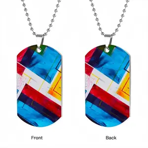 The Grexit Dog Tag Pendant