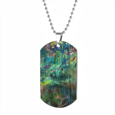 Costarica #4 (Rainforest) Dog Tag Pendant