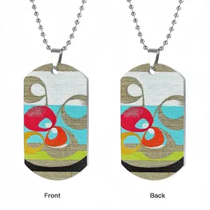 Japanese Garden - A Dog Tag Pendant