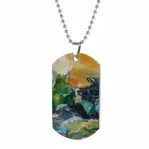 The Beauty Of Nature Dog Tag Pendant