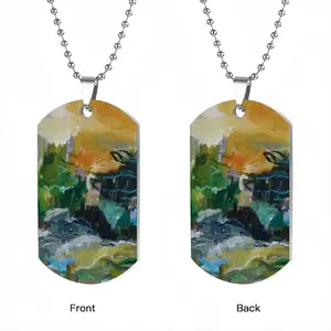 The Beauty Of Nature Dog Tag Pendant