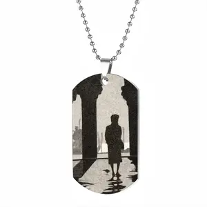 Anticipation Of A Moment Dog Tag Pendant