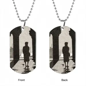 Anticipation Of A Moment Dog Tag Pendant