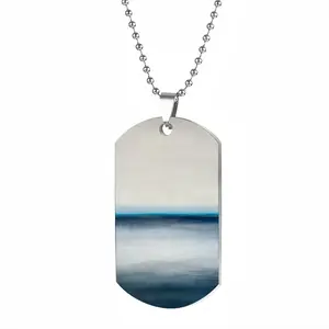 Untitled F Dog Tag Pendant