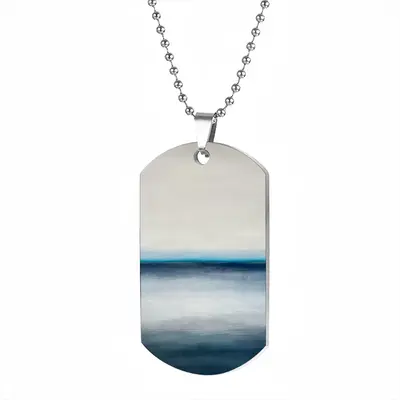 Untitled F Dog Tag Pendant