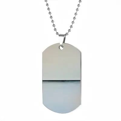 Charcoal White No 1 Series 4 Dog Tag Pendant