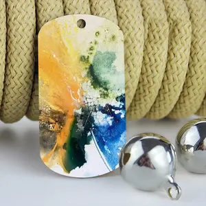 Rainbow Studies Number 2 Dog Tag Pendant