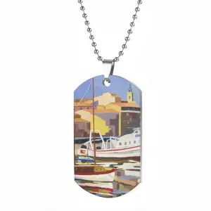 Sète The Navy Dog Tag Pendant