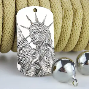 The Statue Of Liberty Dog Tag Pendant