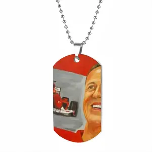 Michael Dog Tag Pendant