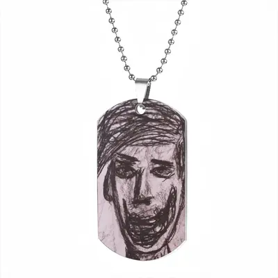 Sad Poet Dog Tag Pendant