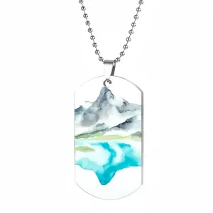 Watersprite Lake Dog Tag Pendant