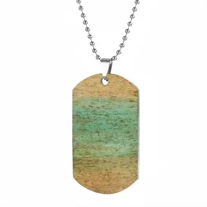 Wind Swept Dog Tag Pendant