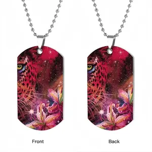 Nature Of The Universe Dog Tag Pendant