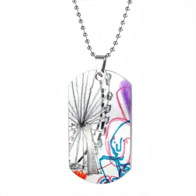 Everyday Micro-Scenes 047 Dog Tag Pendant