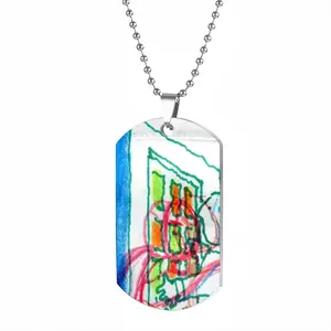 Everyday Micro-Scenes 035 Dog Tag Pendant