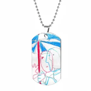 Everyday Micro-Scenes 025 Dog Tag Pendant