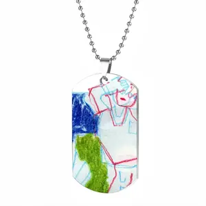 Everyday Micro-Scenes 021 Dog Tag Pendant