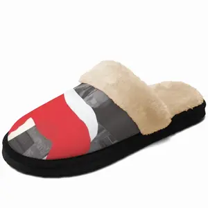 Men Wwf Przewalskis Horse Fuzzy Slippers