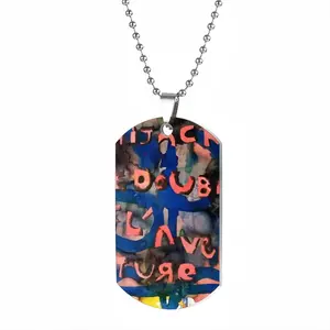 Le Double De Laventure Dog Tag Pendant