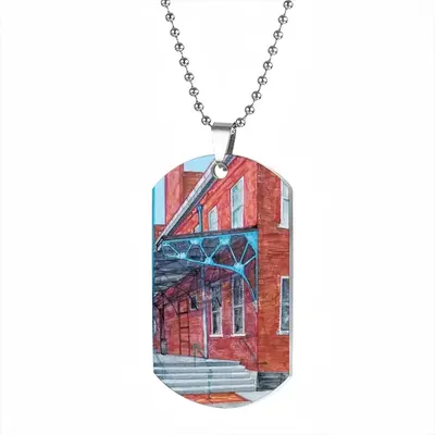 Under The Viaduct Dog Tag Pendant