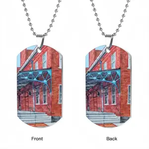 Under The Viaduct Dog Tag Pendant