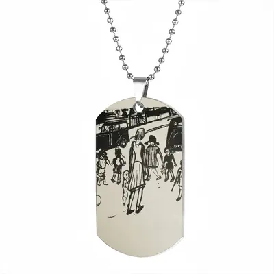 Street Kids Dog Tag Pendant