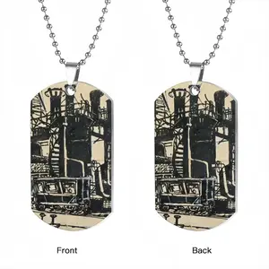 Gas Works Dog Tag Pendant