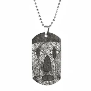 Party Time Dog Tag Pendant