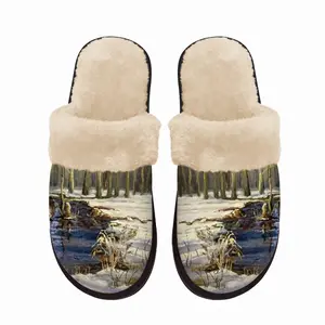 Men Early Spring Realism Fuzzy Slippers