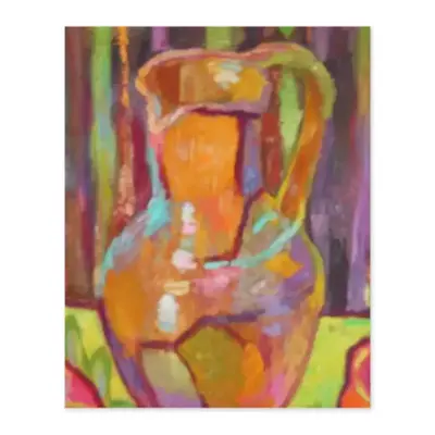 Still Life With Jug Digital Painting (Vertical)