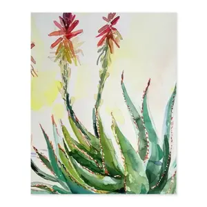 Aloe Digital Painting (Vertical)