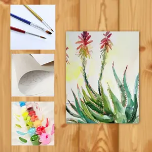 Aloe Digital Painting (Vertical)