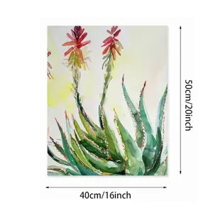 Aloe Digital Painting (Vertical)