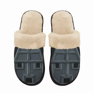 Men Warrior 1 Fuzzy Slippers