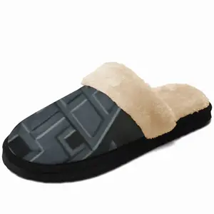 Men Warrior 1 Fuzzy Slippers