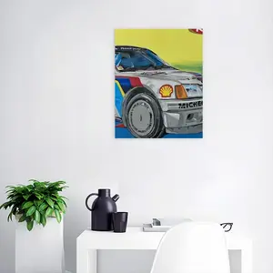 Peugeot 205 Digital Painting (Vertical)