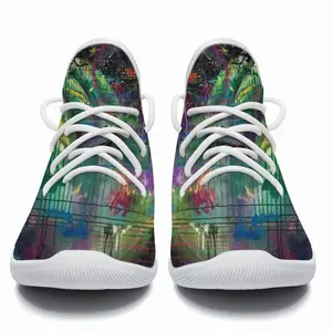 Men Tropical Rainforest Cheerleading Dance Shoes