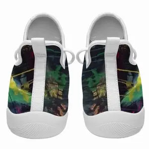 Men Tropical Rainforest Cheerleading Dance Shoes