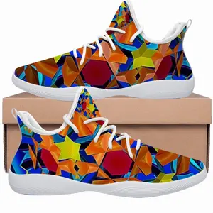 Men Kaleidoscope Cheerleading Dance Shoes