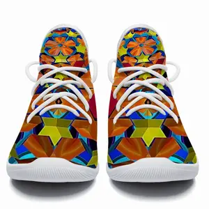 Men Kaleidoscope Cheerleading Dance Shoes