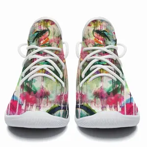 Men Orchids Cheerleading Dance Shoes