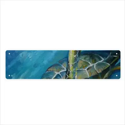 Caribbean Turtle 4 Long Iron Painting