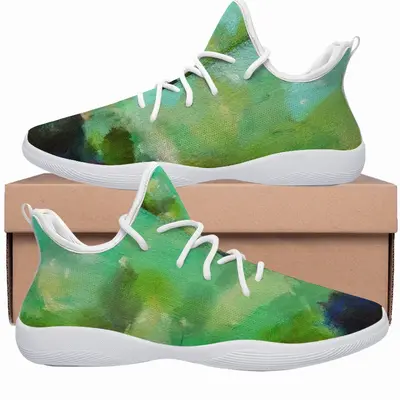 Men Green 3 Cheerleading Dance Shoes