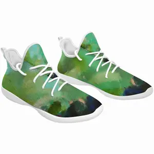 Men Green 3 Cheerleading Dance Shoes