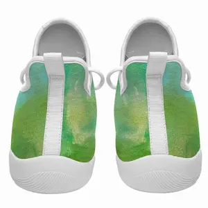 Men Green 3 Cheerleading Dance Shoes